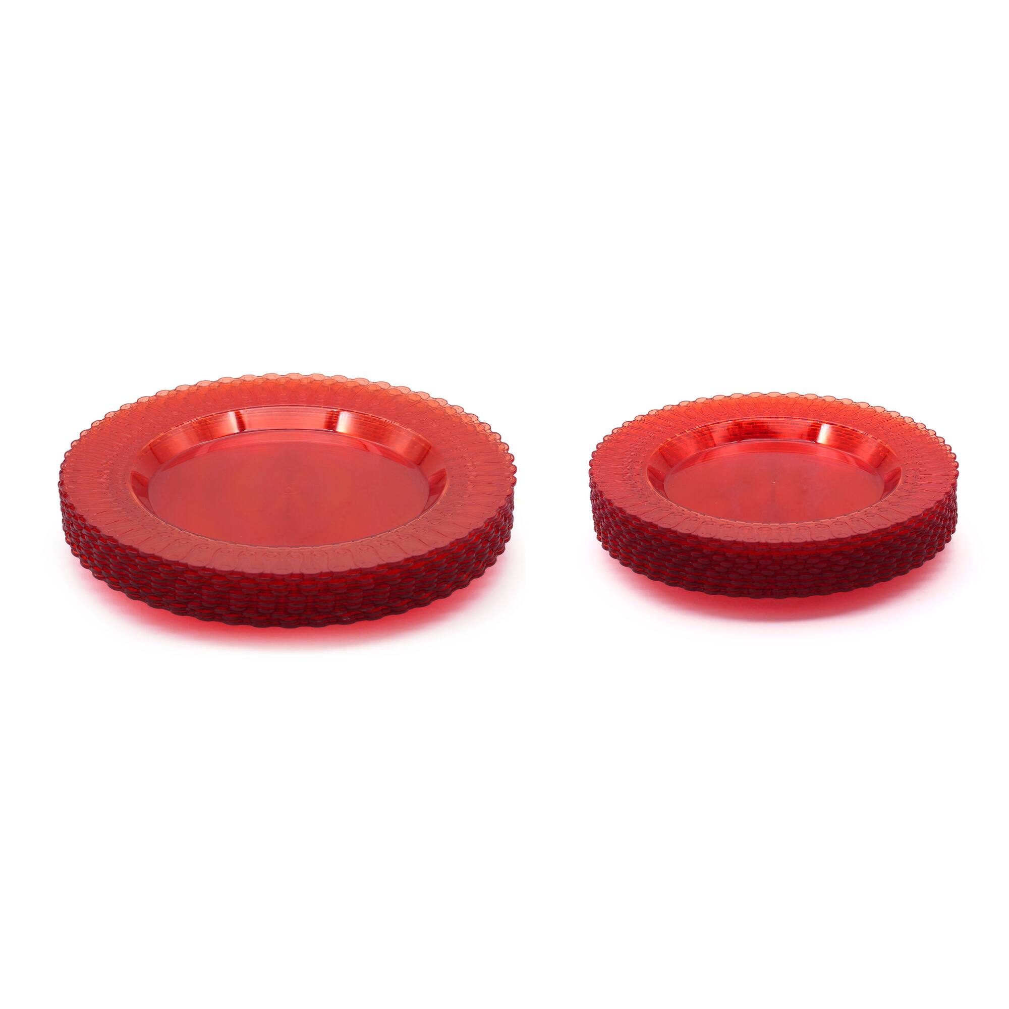 Jonathan Adler x Michaels Red Plastic Plates Set